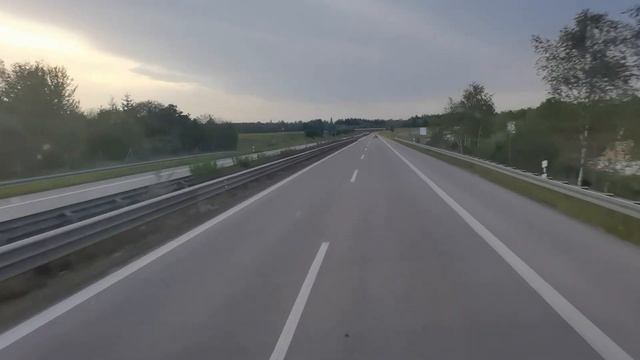 Mercedes Actros 1853 - Fahrt Koblenz Nach Augsburg über Buchrain CH - AS Holzgünz Bis Kaufering Süd