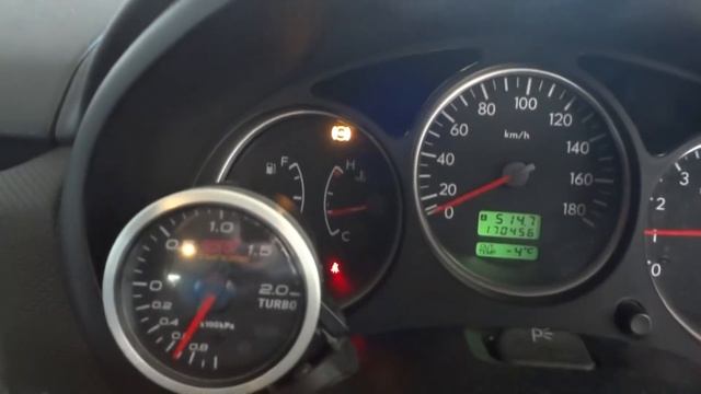 Ставим ДМРВ (MAF) БОШ на Субару (Mass Air Flow (Bosch) Subaru Turbo)