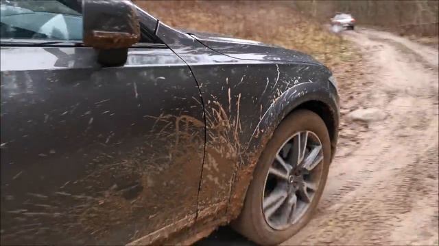Volvo V90 Cross Country Offroad. Volvo In Mud. Volvo AWD Test. DDrive.mp4