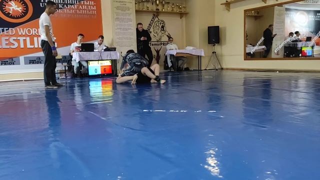 Жамбек Нуршуак(серый решгард) 27.03.2021г. г.Караганда. Чемпионат облости по греппленгуUWW.