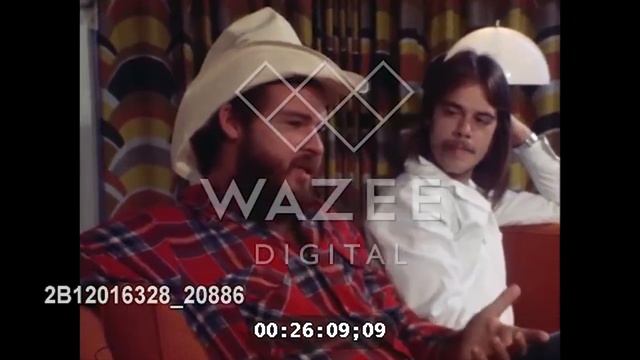ZZ Top - World Wide Texas Tour Footage And Interview June 5, 1976