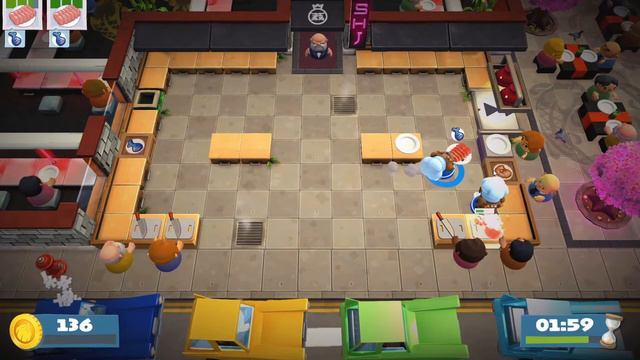 Overcooked! 2 - Gameplay (2021) PC HD