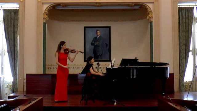 Ébano Dúo - Mozart Sonata KV 304 Mi Menor. I Allegro