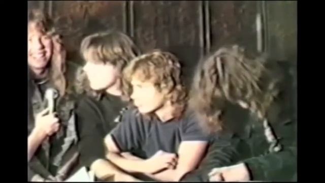 Metallica Interview 1983 (перевод на русском)