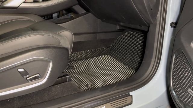 Коврики Euromat3D из полимерного материала эва с ячеистым рисунком для GEELY Tugella