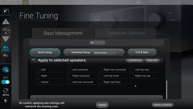 Калибровка Trinnov Altitude 16  / Мастер настройки AV-процессора Trinnov Altitude 16 и ручной тюнин