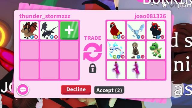 BROOO…🥰is This A Good Tradeee??🫣they Offered Me A Neon Parrot, Frost Dragon 🐉,evil + MOREEE
