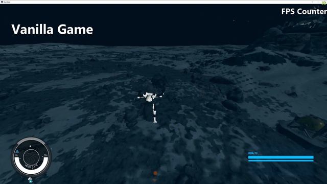 FPS+ Project: Frozen Biome #starfield #mods #gaming