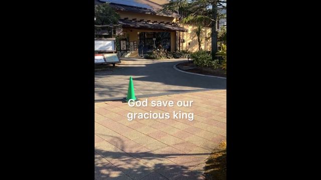 National Anthem Of The UK For Momotaro Family.| God Save The King.   |Gorilla Life | Kyoto City Zoo