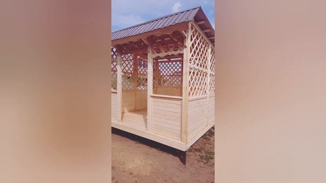 беседка из дерева Нижний Тагил