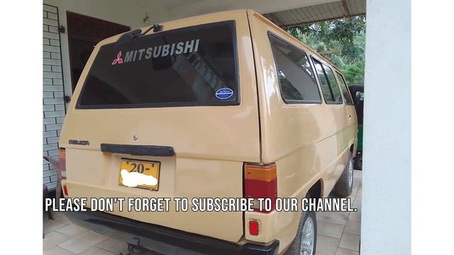 Cute Mitsubishi L300 Van For Sale In Sri Lanka