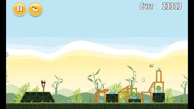 Angry Birds 1 опять! возвращение легенды часть 4 с Juli!