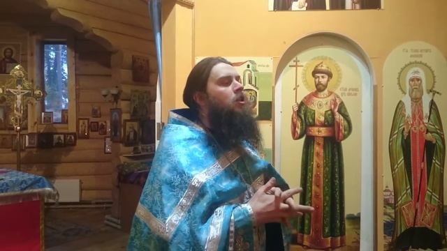 Проповедь в субботу акафиста 16 апреля 2016 года