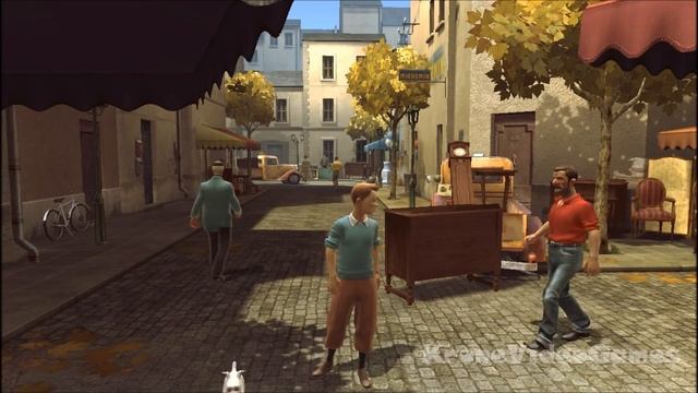 The Adventures Of Tintin: Secret Of The Unicorn Gameplay (PC HD)