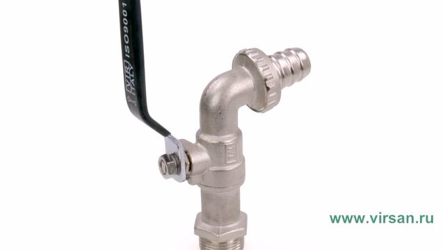 Шаровый кран ST SM10024 с переходом для шланга 3/4