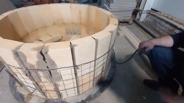 Соединение тандыра с поддоном 89160873546.  мастер  тандыра.  тандыр