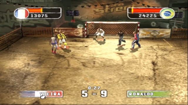 Fifa Street 2 PS2 - Walkthrough Rule The Street  / International - #25 FINAL