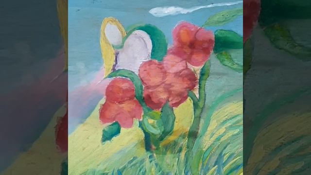 Oil Painting W/Suzuki Violin Performance