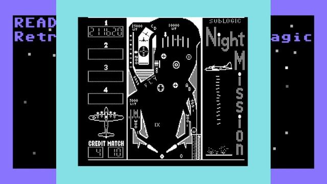Night Mission Pinball On The Commodore 64