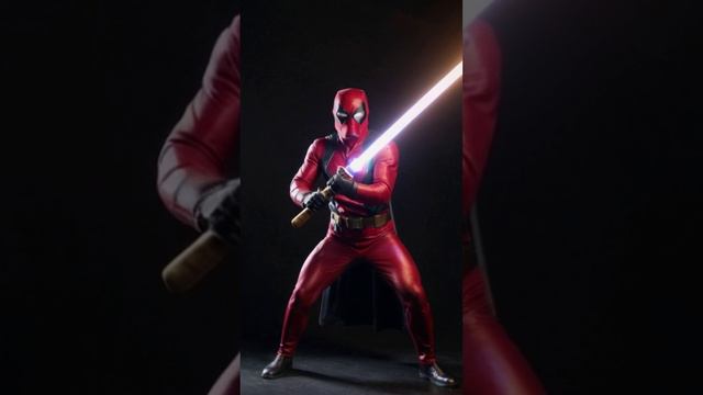 ДЭДПУЛ в ЗВНЗДНЫХ ВОЙНАХ (по мнению нейросети)