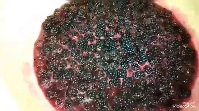 Ən Asan Və Tez Hazırlanan Mürəbbə  Qara Moruq Mürəbbəsi