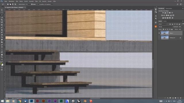 Archicad Speedbuild + Photoshop Post Production - Cabin In The Hills