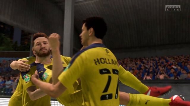 ESTREIA NA CARABAO CUP | MODO CARREIRA FIFA 21 MOD EEP | T1-Ep09