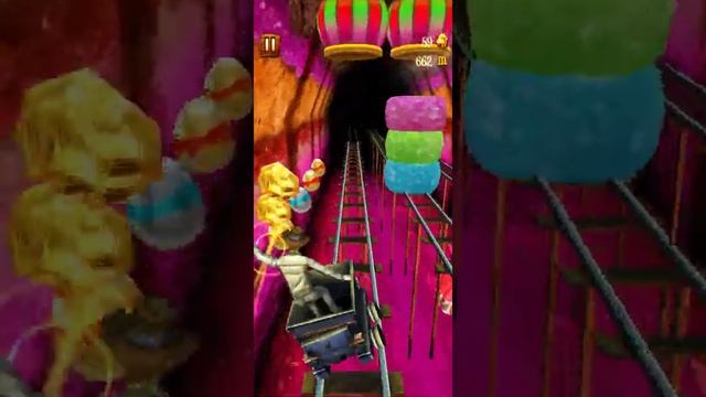 Rail Rush Sweetwonderland V#7 Androidsgame Gameplay Walkthrough #railrush#game#androidgames#gamepla