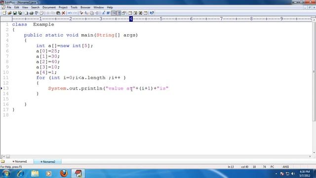 Java Programming Tutorials 20 Arrays In Java