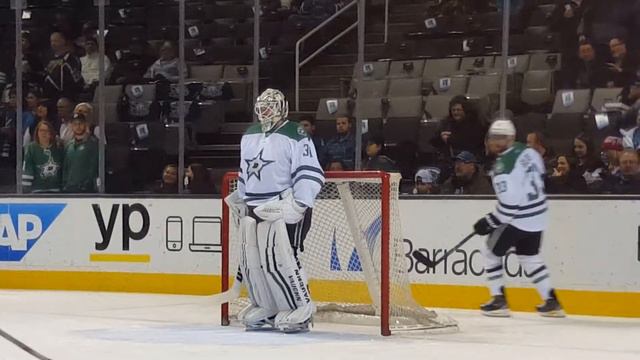 Kari Lethtonen and Antti Niemi Warm-ups 11616