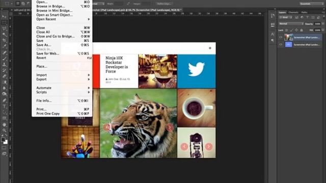 How To Create Display Mockup In Second For Website Header Image Imac Macbook Iphone Ipad Apple