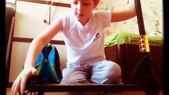 Мой трюковой самокат Hipe H4