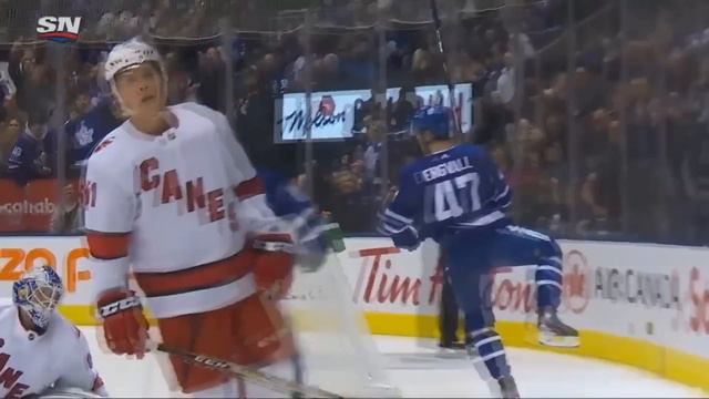 Full Highlights Of Emergency Goalie David Ayres NHL Debut!