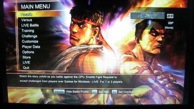 StreetFighter X Tekken Test On Windows 8 With  VVIKOO Notebook Zacate E350 Ecomani.