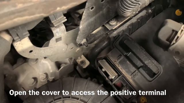 Peugeot Boxer Battery Jump Start Location