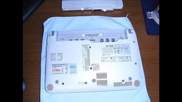 Msi U100 Light HDD 交換