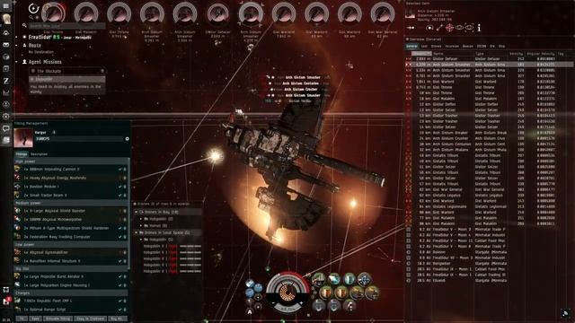 [EVE ONLINE] 3500DPS Mission Vargur - Angel Blockade