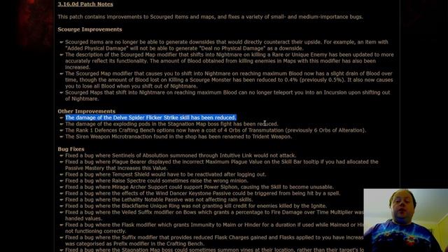 3.16.0.d Changes Scourge To Remove Silly Drops & Has A Rocky Launch (now Fixed) - Path Of Exile POE