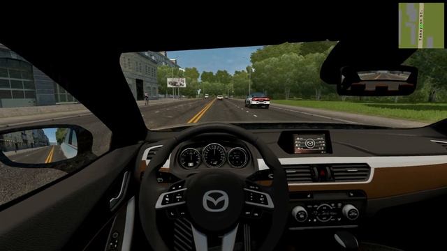 City Car Driving - Mazda 6 Driving | Free Roam | Logitech G29 Pc Gameplay