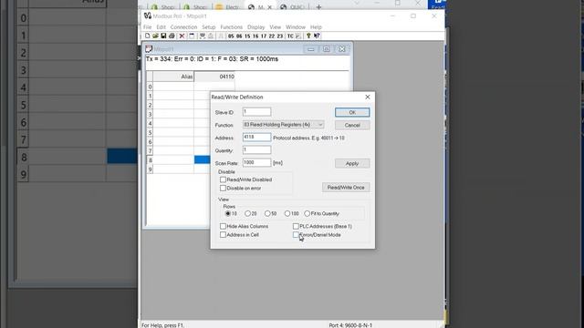 How To Use ModBusPoll On  A TacticalFlow MAG Meter