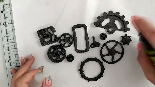 Tutorial: Mixed Media Free-form ATC | Миксмедиа Free-form АТС на деревяном спиле - Мастер-класс