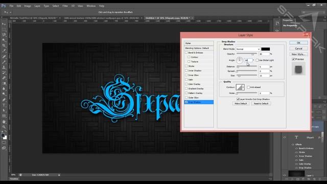 Sfx Park Crisp Metallic Text Effect