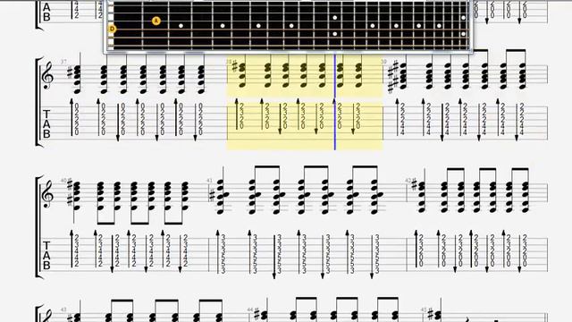 Beatles The   Any Time At All GUITAR 2 TABLATURE