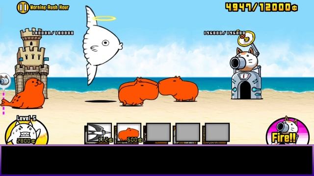 Battle cats - Super Spam Capy!!! Red