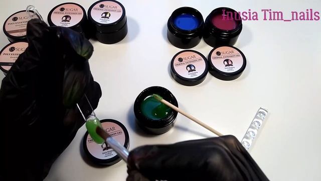 ТЕРМО ПОЛИГЕЛЬ с АлиЭкспресс /Thermal Poly Gel /AliExpress /URsugar/Цветной ПОЛИГЕЛЬ