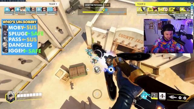 We Planted A DRUNK Player In This Overwatch Game.. Can You Guess Who It Is??