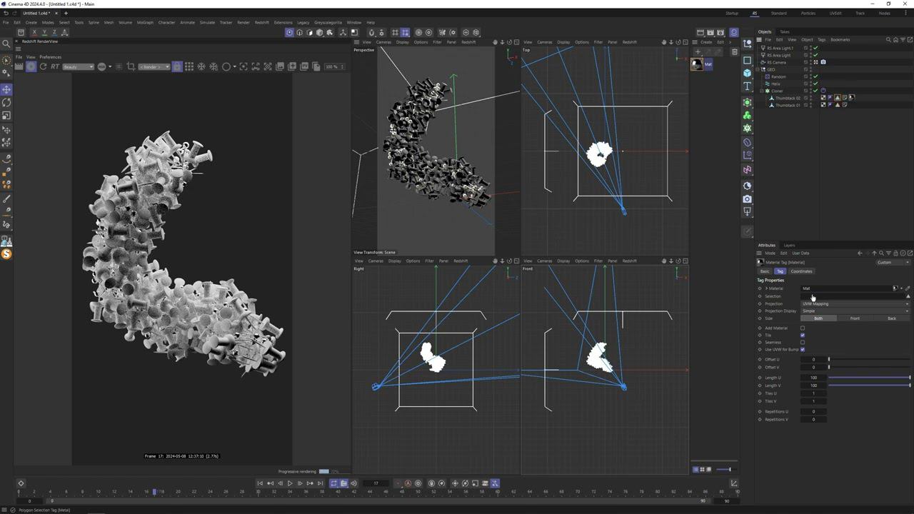 Обзор нод Redshift - 21: Node Editor