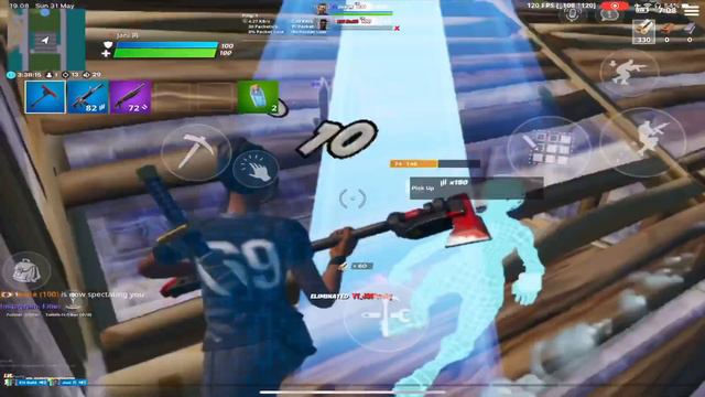 One Of The Best 30 FPS Fortnite Mobile Players Switches To 120 FPS