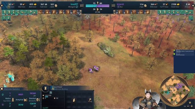 LoueMT (Mongols) Vs Kiljardi (Rus) || Age Of Empires 4 Replay