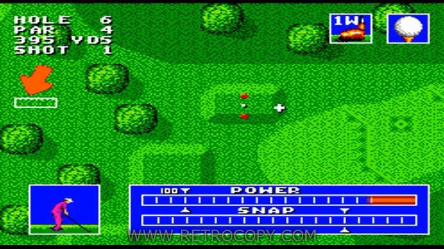 Sega World Tournament Golf (Sega Master System) - RetroCopy Intro